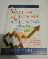 Values driven accounting