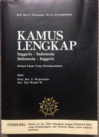 Kamus lengkap bahasa Inggris-bahasa Indonesia