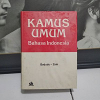 Kamus umum bahasa indonesia