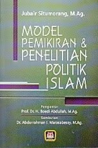 Model pemikiran dan penelitian politik Islam