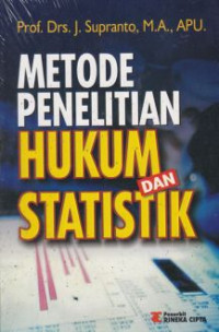 Metode penelitian hukum dan statistik