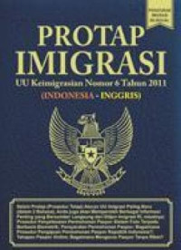 Protap imigrasi: UU keimigrasian Nomor 6 tahun 2011