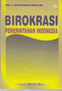 Birokrasi pemerintahan Indonesia