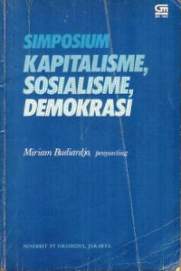 Simposium, kapitalisme, sosialisme, demokrasi