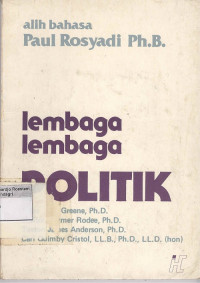 Lembaga-lembaga politik