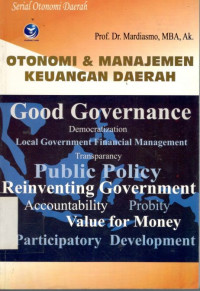 Otonomi dan manajemen keuangan daerah: good governance