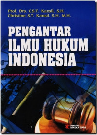 Pengantar ilmu hukum Indonesia