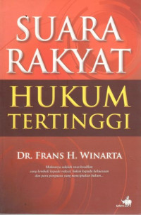 Suara rakyat hukum tertinggi