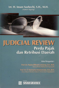 Judicial review: Perda pajak dan retribusi daerah