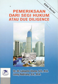 Pemeriksaan dari segi hukum atau due diligence