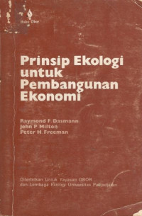 Prinsip ekologi untuk pembangunan ekonomi