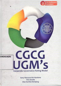 Corporate governance rating model : CGCG UGM's