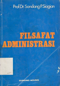 Filsafat administrasi