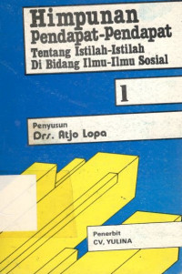 Himpunan pendapat-pendapat tentang istilah-istilah di bidang ilmu-ilmu sosial