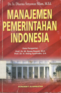 Manajemen pemerintahan Indonesia