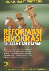 Reformasi birokrasi: belajar dari daerah