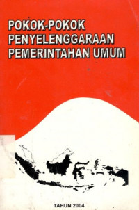 Pokok-pokok penyelenggaraan pemerintahan umum