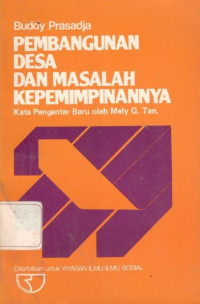 Pembangunan desa dan masalah kepemimpinannya