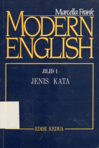 Modern English: jilid 1 jenis kata