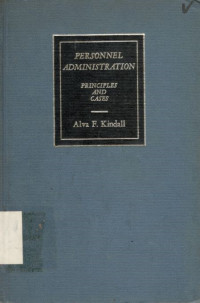 Personnel administration: principles and cases