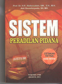 Sistem peradilan pidana