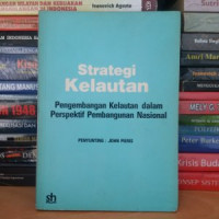 Strategi kelautan pengembangan kelautan dalam perspektif pembangunan nasional