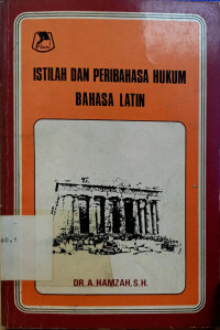 Istilah dan peribahasa hukum bahasa latin