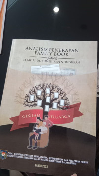 Laporan akhir analisis penerapan family book sebagai dokumen kependudukan