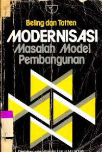 Modernisasi: masalah model pembangunan