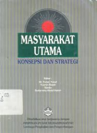 Masyarakat utama: konsepsi dan strategi