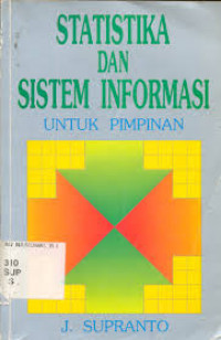 Statistika dan sistem informasi untuk pimpinan