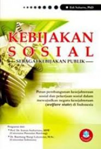 Kebijakan sosial sebagai kebijakan publik