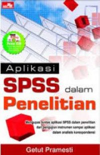 Aplikasi SPSS dalam penelitian