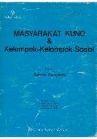 Masyarakat kuno dan kelompok-kelompok sosial