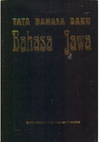 Tata bahasa baku Bahasa-Jawa