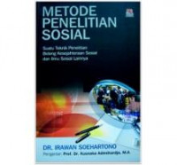 Metode penelitian sosial: Suatu teknik penelitian bidang kesejahteraan sosial dan ilmu sosial lainnya