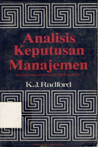 Image of Analisis keputusan manajemen: modern managerial decision making