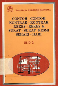 Image of Contoh-contoh kontrak-kontrak, rekes-rekes dan surat-surat resmi sehari-hari: jilid 2