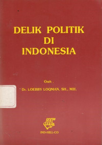 Image of Delik politik di Indonesia