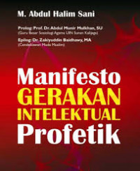 Image of Manifesto gerakan intelektual profetik
