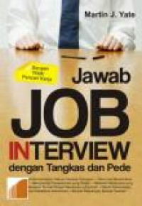 Image of Jawab job interview dengan tangkas dan pede: Bacaan wajib pencari kerja